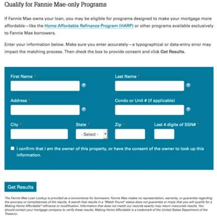 How do I know if Fannie Mae owns my mortgage?