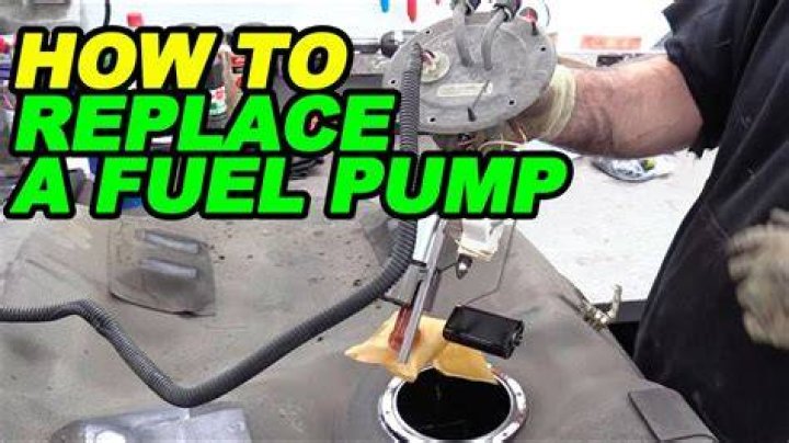 How do you change a fuel pump on a 7.3 Powerstroke?
