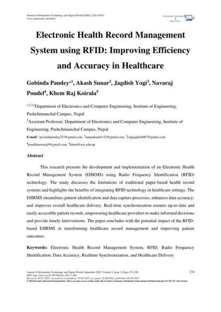 Is RFID bad for health?