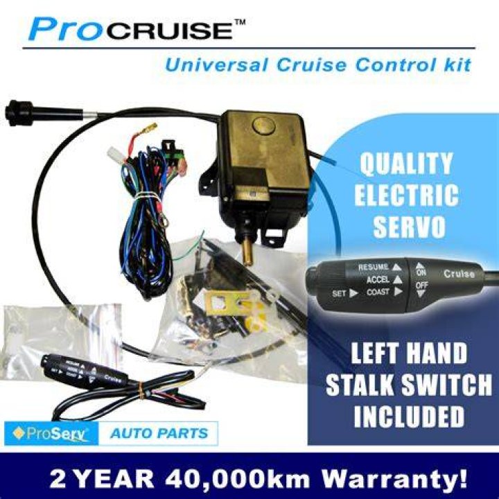 What is a cruise control servo?